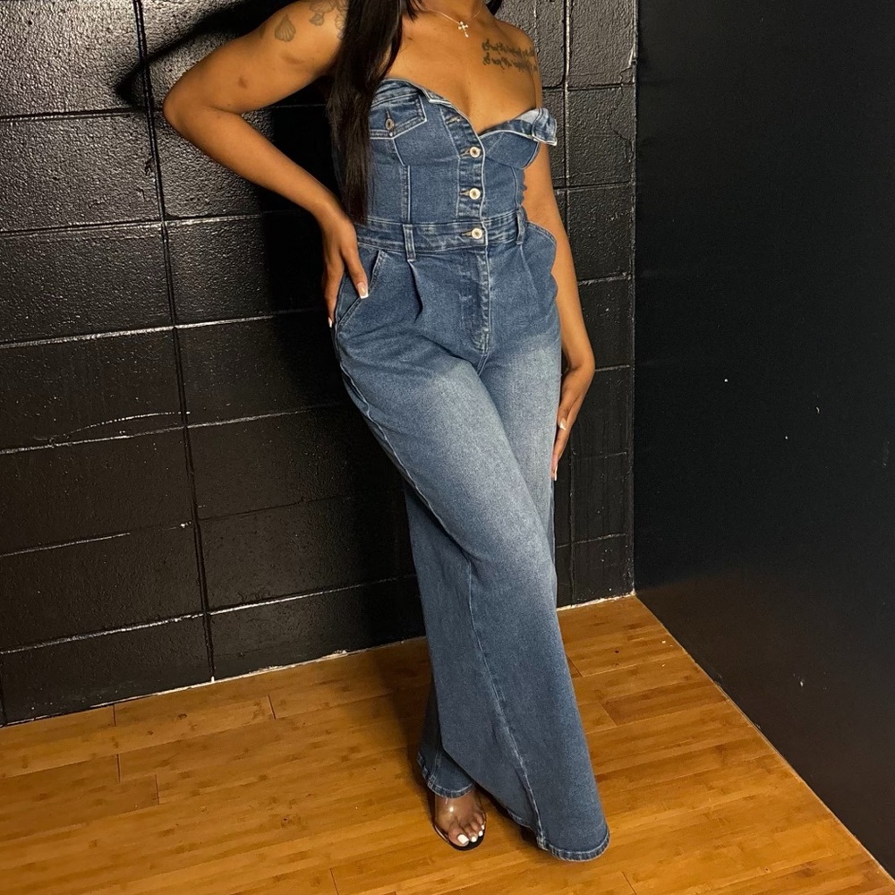 Denim Jumpsuit